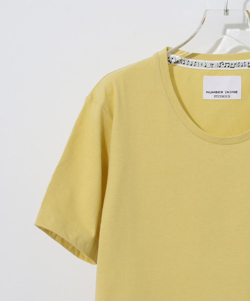 NUMBER (N)INE(ナンバーナイン)の「【NUMBER (N)INE】別注プレミアムコットンUネックTシャツ(Tシャツ/カットソー・メンズ・ホワイト/ブラック/ネイビー/トップグレー/ライトイエロー・1/2/3)」の21枚目の写真