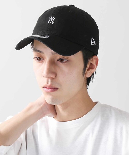 NEW ERA（ニューエラ）の「∴WEGO/NEW ERA別注ミニロゴ9TWENTYキャップ（キャップ・メンズ・ブラック/ホワイト/ダークインディゴブルー/ベージュ/ネイビー/レッド/パープル・FREE）」の22枚目の写真