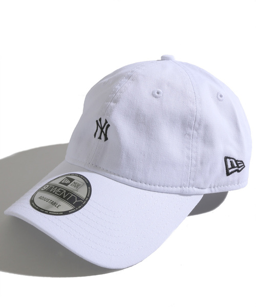 NEW ERA（ニューエラ）の「∴WEGO/NEW ERA別注ミニロゴ9TWENTYキャップ（キャップ・メンズ・ブラック/ホワイト/ダークインディゴブルー/ベージュ/ネイビー/レッド/パープル・FREE）」の16枚目の写真