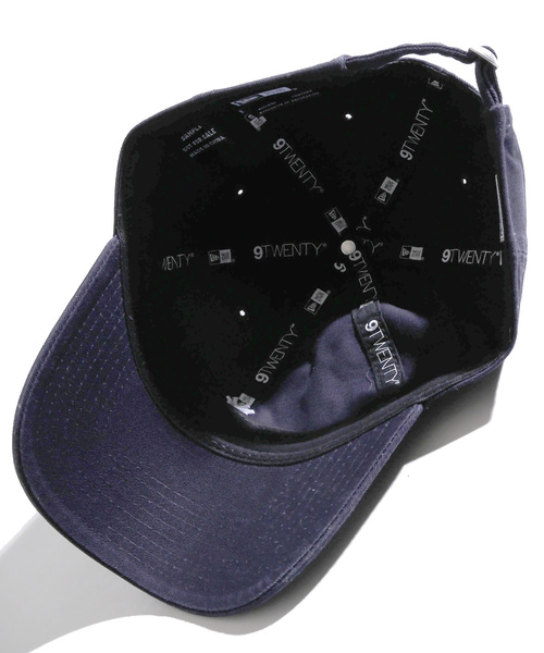 NEW ERA（ニューエラ）の「∴WEGO/NEW ERA別注ミニロゴ9TWENTYキャップ（キャップ・メンズ・ブラック/ホワイト/ダークインディゴブルー/ベージュ/ネイビー/レッド/パープル・FREE）」の19枚目の写真