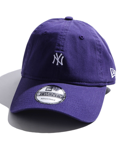 NEW ERA（ニューエラ）の「∴WEGO/NEW ERA別注ミニロゴ9TWENTYキャップ（キャップ・メンズ・ブラック/ホワイト/ダークインディゴブルー/ベージュ/ネイビー/レッド/パープル・FREE）」の9枚目の写真