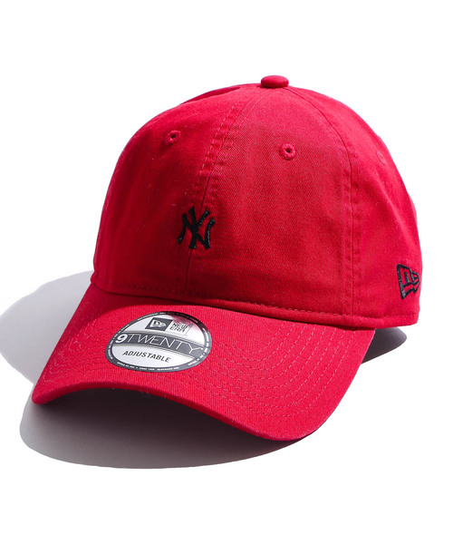 NEW ERA（ニューエラ）の「∴WEGO/NEW ERA別注ミニロゴ9TWENTYキャップ（キャップ・メンズ・ブラック/ホワイト/ダークインディゴブルー/ベージュ/ネイビー/レッド/パープル・FREE）」の8枚目の写真