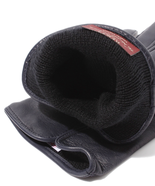 DENTS（デンツ）の「DENTS/15-0007（手袋・メンズ・ネイビー/ブラック・8）」の7枚目の写真