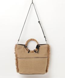 story. | 【story.(ストーリー)】バンブーリネントート(ハンドバッグ)