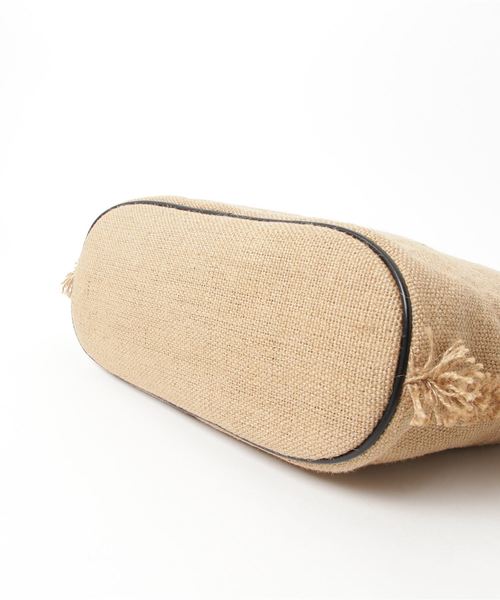 story.（ストーリー）の「【story.(ストーリー)】バンブーリネントート（ハンドバッグ・レディース・ベージュ・FREE）」の3枚目の写真