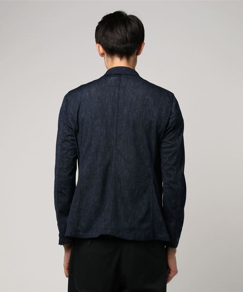 MEN'S BIGI（メンズビギ）の「ストレッチ 高機能ジャケット / EVARET （同素材パンツあり セットアップ 可能）（テーラードジャケット・メンズ・ネイビー・LL/S/M/L）」の3枚目の写真