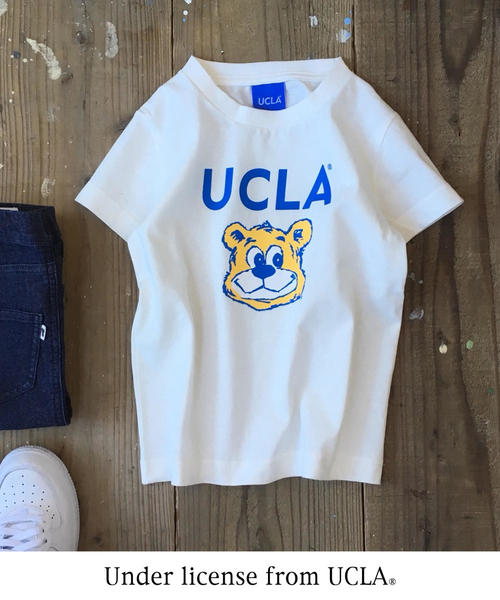 coen(コーエン)の「【2018FW新作・WEB限定・新色ネイビー追加・coen キッズ / ジュニア】USAコットンカレッジプリントTシャツ(100(Tシャツ/カットソー・キッズ・オフホワイト/ネイビー・120/150/100/110/130/140)」の2枚目の写真