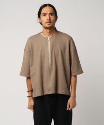 NOT CONVENTIONAL | NOTCONVENTIONAL/half zip no collar(Tシャツ/カットソー)