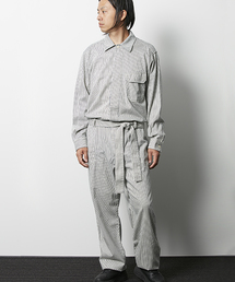 Snow Peak | コットンヒッコリーツナギ＜日本製＞(つなぎ/オールインワン)