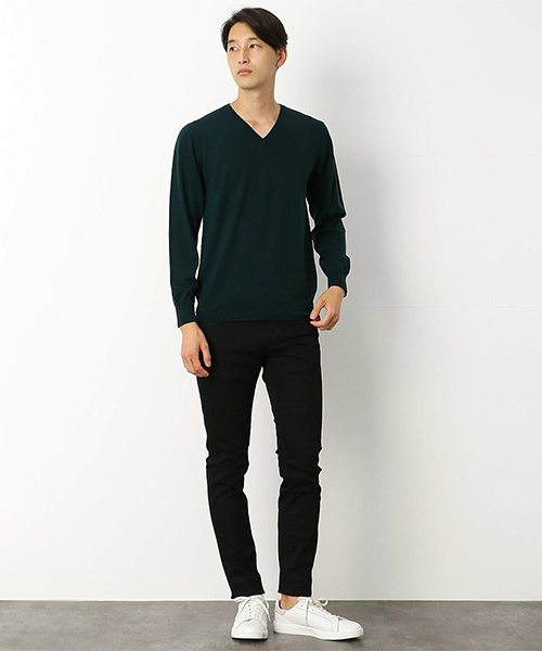 COMME　CA COMMUNE（コムサコミューン）の「デニム パンツ（デニムパンツ・メンズ・ブラック・SMALL/MEDIUM/LARGE/X-LARGE/X-SMALL）」の4枚目の写真