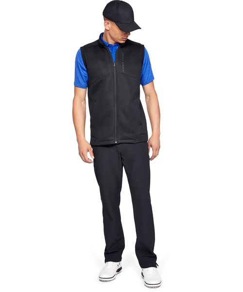 UNDER ARMOUR（アンダーアーマー）の「UAストームデイトナベスト(ゴルフ/ベスト/MEN)[1317343]（ベスト・メンズ・ダークインディゴブルー/ホワイト×ブラック/ブラック・XL/XXL/LG/SM/MD）」の15枚目の写真
