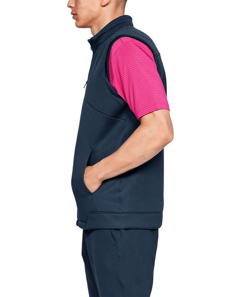 ※送料無料※ UNDER ARMOUR GOLF アンダーアーマー ゴルフ メンズ UAストームデイトナベスト フルジップ サイズM 古着 囗G■ セール】UAストームデイトナベスト(ゴルフ/ベスト/MEN)[1317343