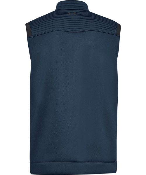 UNDER ARMOUR（アンダーアーマー）の「UAストームデイトナベスト(ゴルフ/ベスト/MEN)[1317343]（ベスト・メンズ・ダークインディゴブルー/ホワイト×ブラック/ブラック・XL/XXL/LG/SM/MD）」の5枚目の写真