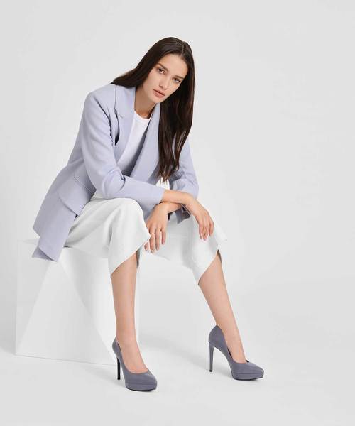 CHARLES & KEITH(チャールズ & キース)の「ポインテッドプラットフォームパンプス / Pointed Platform Pumps(パンプス・レディース・ブラック/グレー・22.5cm/23cm/23.5cm/24.5cm/25cm)」の13枚目の写真