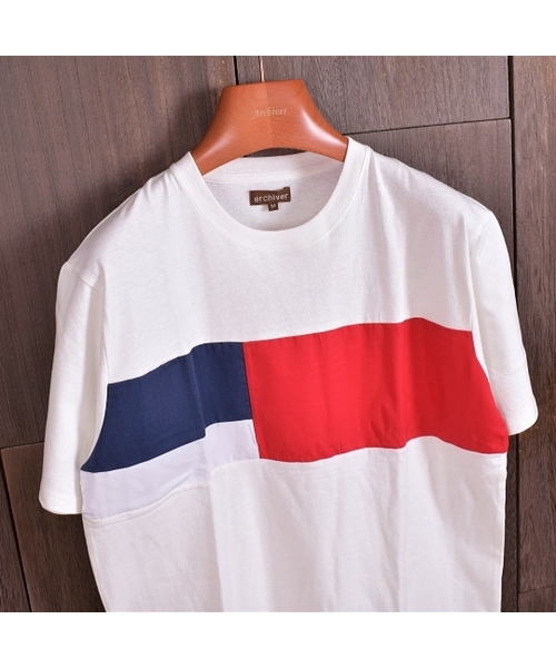 ARCHIVER(アーカイバ)の「【Bl】切替ビッグT(Tシャツ/カットソー・レディース・ホワイト/ブラック/ネイビー/グレー・MEDIUM/LARGE)」の20枚目の写真