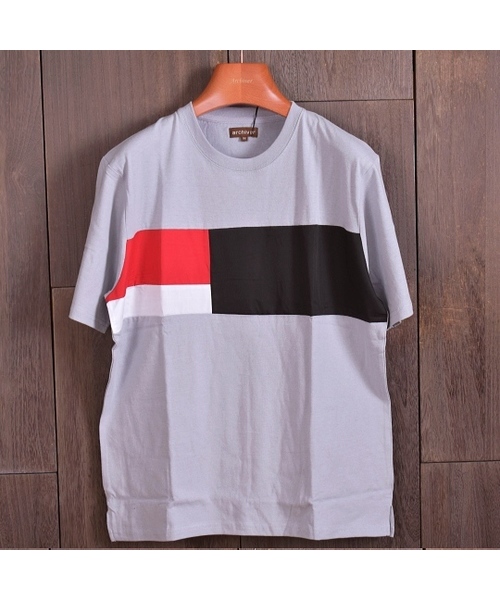 ARCHIVER(アーカイバ)の「【Bl】切替ビッグT(Tシャツ/カットソー・レディース・ホワイト/ブラック/ネイビー/グレー・MEDIUM/LARGE)」の21枚目の写真