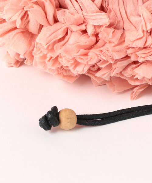 Ray BEAMS（レイビームス）の「Lilas Campbell / キャンバス フラワー バッグ（ショルダーバッグ・レディース・ピンク/イエロー・ONE SIZE）」の11枚目の写真