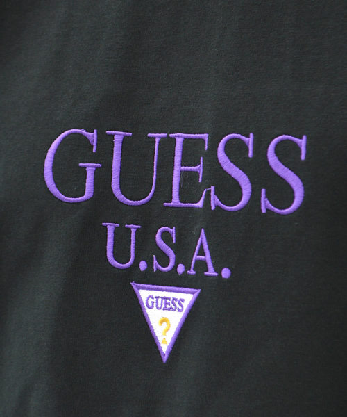 ROOPTOKYO(ループトウキョウ)の「Guess Green Label/ゲスグリーンレーベル Guess USA Tee(Tシャツ/カットソー・メンズ・ホワイト/ブラック/パープル・M/L/XL)」の7枚目の写真
