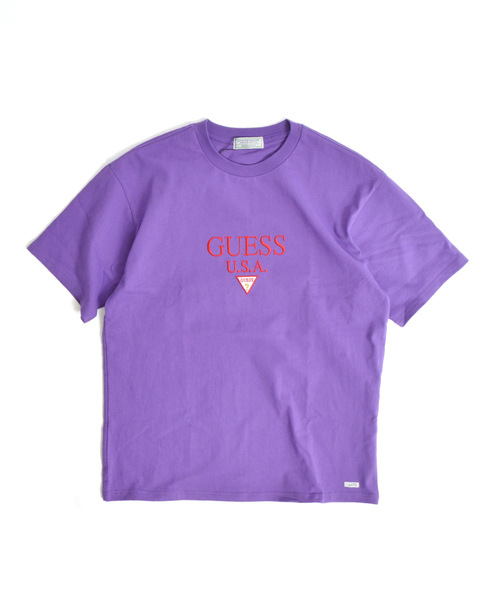 ROOPTOKYO(ループトウキョウ)の「Guess Green Label/ゲスグリーンレーベル Guess USA Tee(Tシャツ/カットソー・メンズ・ホワイト/ブラック/パープル・M/L/XL)」の16枚目の写真