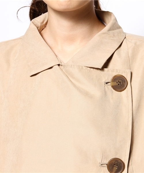 Chico（チコ）の「ニュアンストレンチコート（その他アウター・レディース・キャメル/ネイビー/ベージュ・FREE）」の15枚目の写真