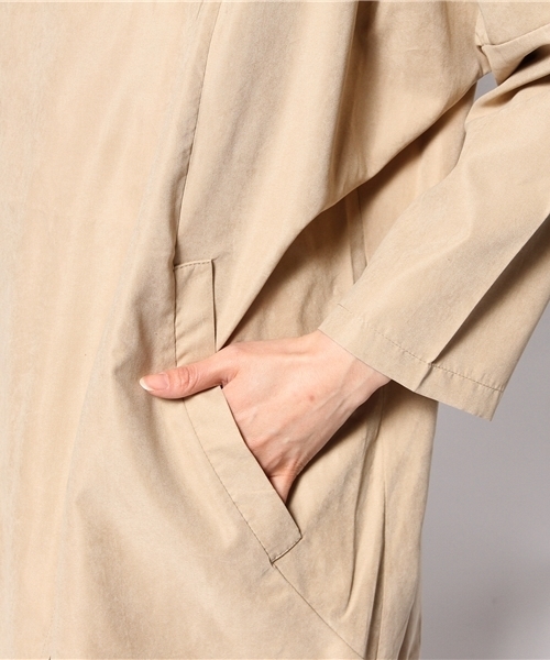 Chico（チコ）の「ニュアンストレンチコート（その他アウター・レディース・キャメル/ネイビー/ベージュ・FREE）」の7枚目の写真
