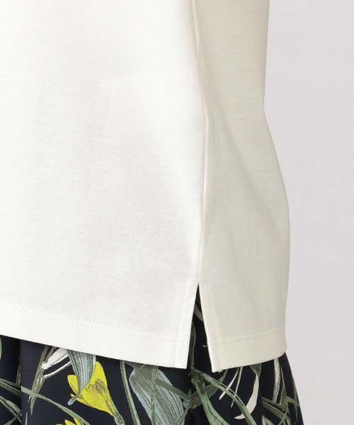 A/C DESIGN BY ALPHA CUBIC（エーシーデザインバイアルファキュービック）の「レース袖ブルオーバー（Tシャツ/カットソー・レディース・オフホワイト/ブラック・M size/L size）」の20枚目の写真