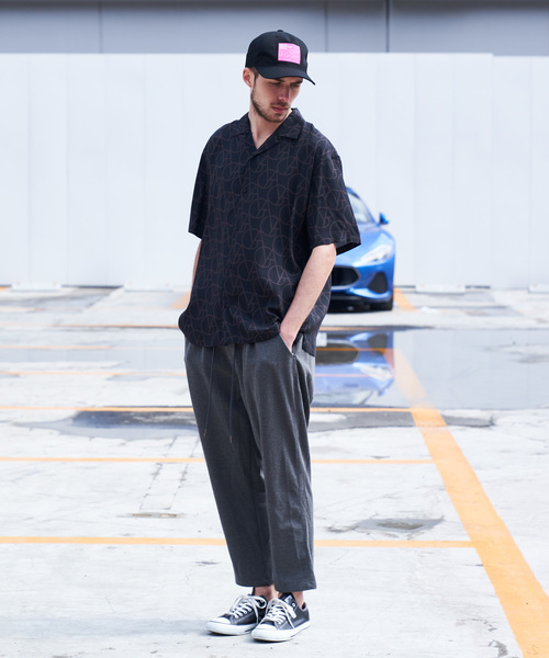 GALLIS ADDICTION(ガリスアディクション)の「GAモノグラム半袖オープンカラーシャツ(シャツ/ブラウス・メンズ・ブラック/ベージュ・M/L)」の20枚目の写真