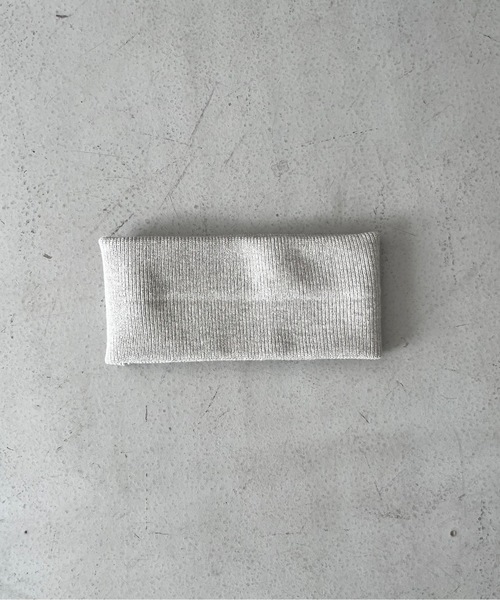 KAIKO（カイコー）の「KAIKO Hair band（ヘアバンド・メンズ・ライトグレー/ブラック/オリーブ/モカ/グレー系その他/ネイビー/オフホワイト/ダークグレー/ベージュ/グレー・FREE）」の8枚目の写真