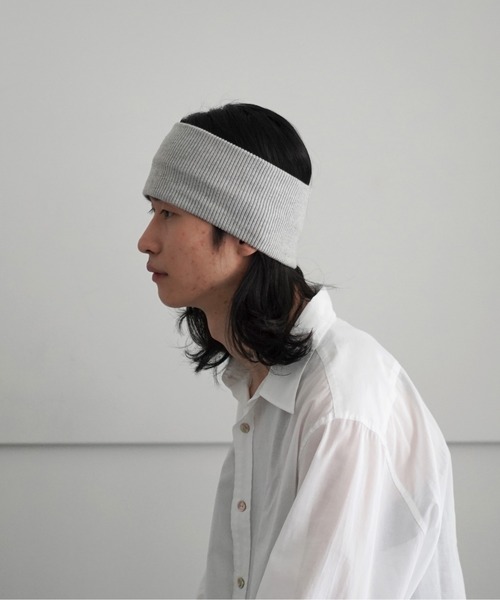 KAIKO（カイコー）の「KAIKO Hair band（ヘアバンド・メンズ・ライトグレー/ブラック/オリーブ/モカ/グレー系その他/ネイビー/オフホワイト/ダークグレー/ベージュ/グレー・FREE）」の13枚目の写真