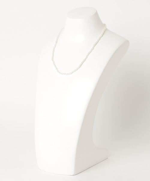 flower(フラワー)の「パールネックレス(ネックレス・レディース・ホワイト・FREE)」の2枚目の写真