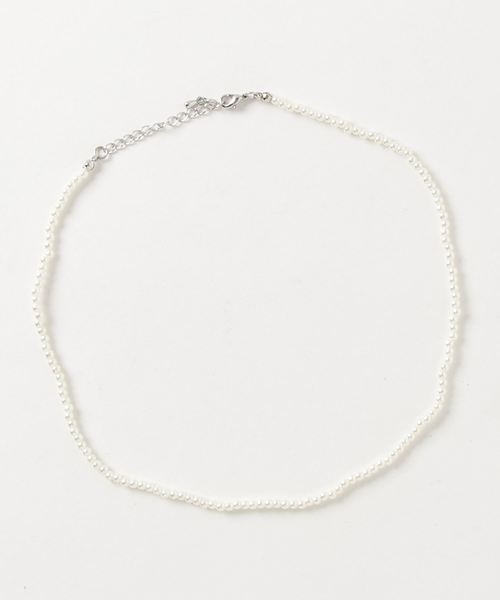 flower(フラワー)の「パールネックレス(ネックレス・レディース・ホワイト・FREE)」の3枚目の写真