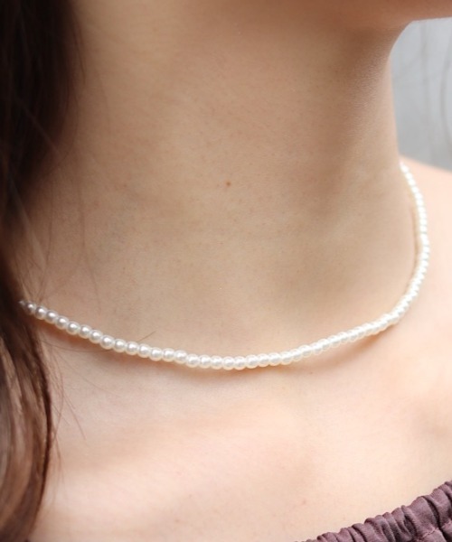 flower(フラワー)の「パールネックレス(ネックレス・レディース・ホワイト・FREE)」の15枚目の写真