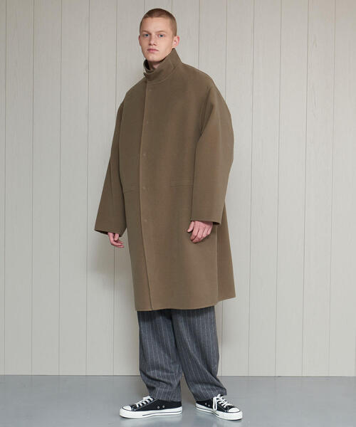 ジャケット・アウター H BEAUTY & YOUTH MELTON STAND COAT H BEAUTY&YOUTH UNITED ARROWS（エイチビューティーアンドユース