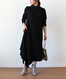 イレヘム切替ニットワンピース