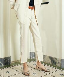 Wrangler | 【別注】＜Wrangler＞∴スリットデニムパンツ/オフホワイト о(デニムパンツ)