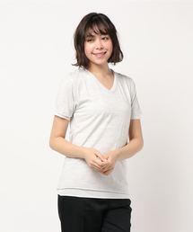 《Bl》アンサンブルVネック半袖Tシャツ