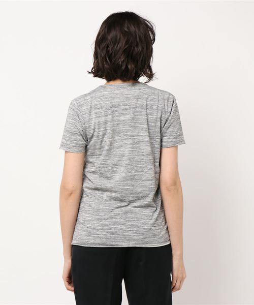 B.I.D.(ビーアイディー)の「《Bl》アンサンブルVネック半袖Tシャツ(Tシャツ/カットソー・レディース・ホワイト/ブラック/ネイビー/グレー/ワインレッド・MEDIUM/LARGE/X-LARGE)」の7枚目の写真