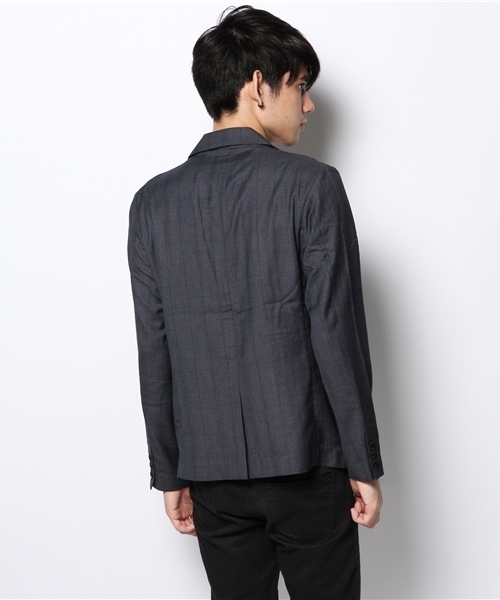 CIAOPANIC TYPY（チャオパニックティピー）の「ウィンドペンテーラージャケット（テーラードジャケット・メンズ・グレー/ネイビー・MEDIUM/LARGE）」の11枚目の写真