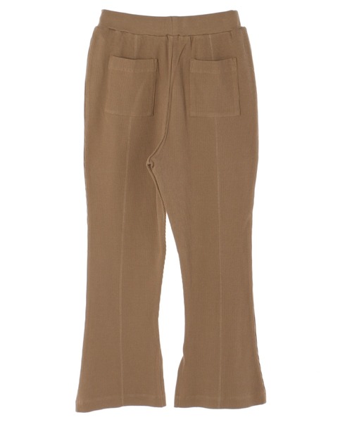 AMERICAN HOLIC（アメリカンホリック）の「ワッフルワイドパンツ ＊（その他パンツ・レディース・ブラック/グレイッシュベージュ/モカ・MEDIUM/LARGE）」の9枚目の写真