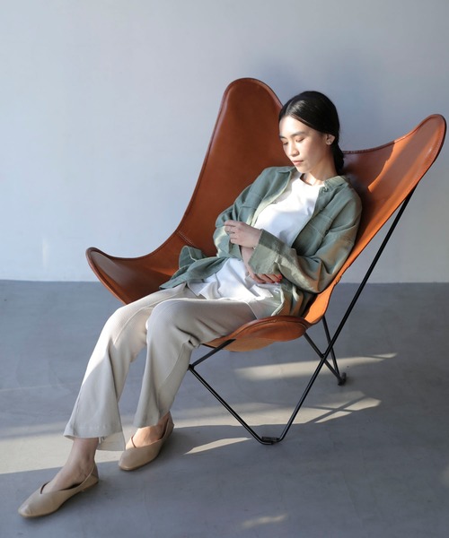 AMERICAN HOLIC（アメリカンホリック）の「ワッフルワイドパンツ ＊（その他パンツ・レディース・ブラック/グレイッシュベージュ/モカ・MEDIUM/LARGE）」の5枚目の写真