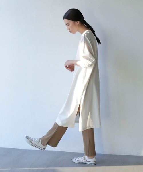 AMERICAN HOLIC（アメリカンホリック）の「ワッフルワイドパンツ ＊（その他パンツ・レディース・ブラック/グレイッシュベージュ/モカ・MEDIUM/LARGE）」の6枚目の写真