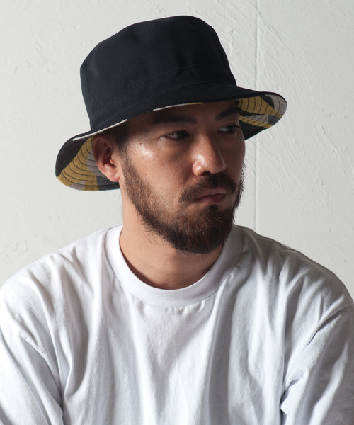 Retter(レッター)の「Cool & Linen Hat(ハット・メンズ・ネイビー/ブラック系その他/ブラック系その他2・LARGE)」の2枚目の写真