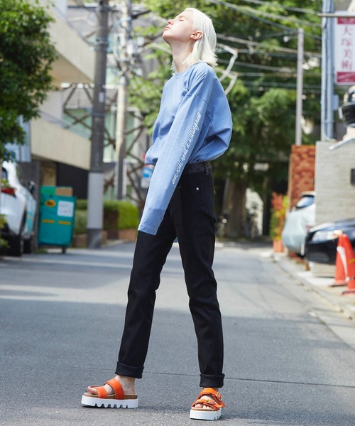 MAISON SPECIAL(メゾンスペシャル)の「《ユニセックスアイテム》【SPECIAL SHOES FACTORY コラボ】東京産ダブルベルトコルクドッキング厚底スポーツサンダル 【MAISON SPECIAL/メゾンスペシャル】(サンダル・メンズ・ブラック/オレンジ/ホワイト/ゼブラ・25.5/24.5/26.5/27.5/23.5)」の13枚目の写真