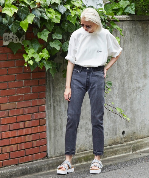 MAISON SPECIAL(メゾンスペシャル)の「《ユニセックスアイテム》【SPECIAL SHOES FACTORY コラボ】東京産ダブルベルトコルクドッキング厚底スポーツサンダル 【MAISON SPECIAL/メゾンスペシャル】(サンダル・メンズ・ブラック/オレンジ/ホワイト/ゼブラ・25.5/24.5/26.5/27.5/23.5)」の7枚目の写真