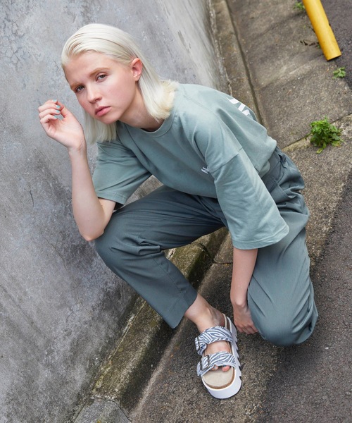 MAISON SPECIAL(メゾンスペシャル)の「《ユニセックスアイテム》【SPECIAL SHOES FACTORY コラボ】東京産ダブルベルトコルクドッキング厚底スポーツサンダル 【MAISON SPECIAL/メゾンスペシャル】(サンダル・メンズ・ブラック/オレンジ/ホワイト/ゼブラ・25.5/24.5/26.5/27.5/23.5)」の9枚目の写真