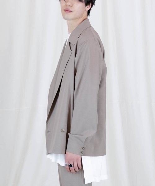 Iroquois（イロコイ）の「REFLAX WEATHER CLOTH WJK【セットアップ対応】（その他アウター・メンズ・ブラック/ベージュ/ネイビー/ブラウン・1/2/3）」の16枚目の写真