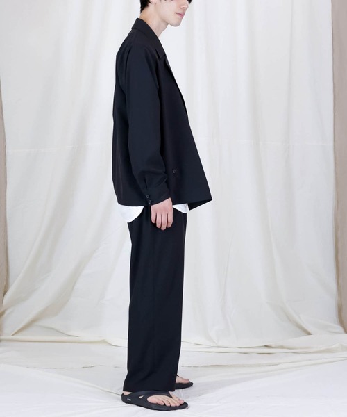 Iroquois（イロコイ）の「REFLAX WEATHER CLOTH WJK【セットアップ対応】（その他アウター・メンズ・ブラック/ベージュ/ネイビー/ブラウン・1/2/3）」の9枚目の写真