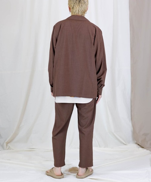 Iroquois（イロコイ）の「REFLAX WEATHER CLOTH WJK【セットアップ対応】（その他アウター・メンズ・ブラック/ベージュ/ネイビー/ブラウン・1/2/3）」の15枚目の写真