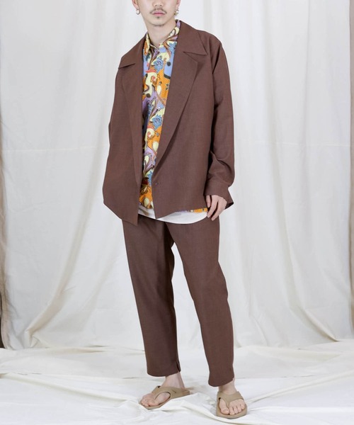 Iroquois（イロコイ）の「REFLAX WEATHER CLOTH WJK【セットアップ対応】（その他アウター・メンズ・ブラック/ベージュ/ネイビー/ブラウン・1/2/3）」の13枚目の写真