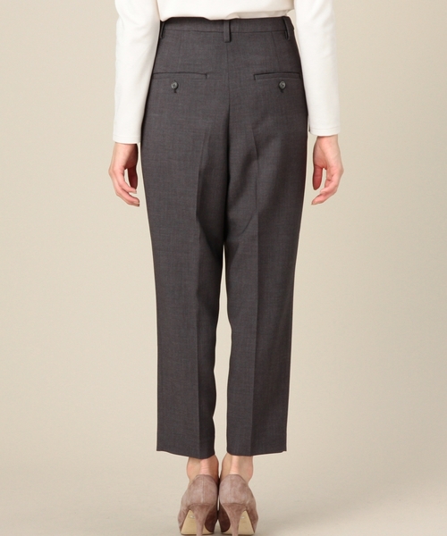 BEAUTY&YOUTH UNITED ARROWS（ビューティーアンドユースユナイテッドアローズ）の「BYTF ダブルクロス タックテーパードパンツ◆（その他パンツ・レディース・ライトピンク/ネイビー/ダークグレー・SMALL/MEDIUM）」の17枚目の写真